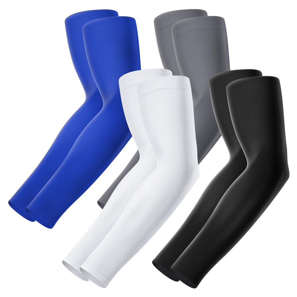 UPF 50+ sun protection arm sleeves for outdoor activities