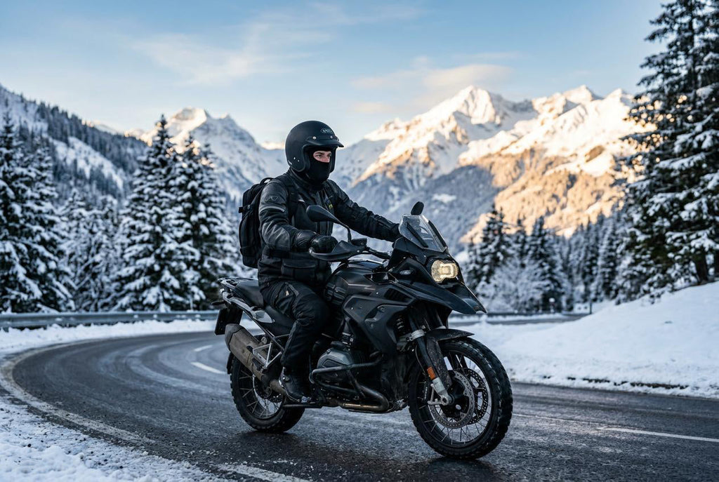 Finvizo 6-Pack Balaclava Ski Mask for winter motorcycle road riding — motorcycle cold weather head layering