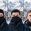 Finvizo balaclava vs ski mask vs neck gaiter winter face cover comparison - cold weather protection