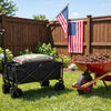 Finvizo folding wagon for gardening and camping trips