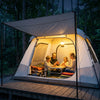 Finvizo Tent with no-see-um mesh for bug-free camping - keep bugs away camping natural