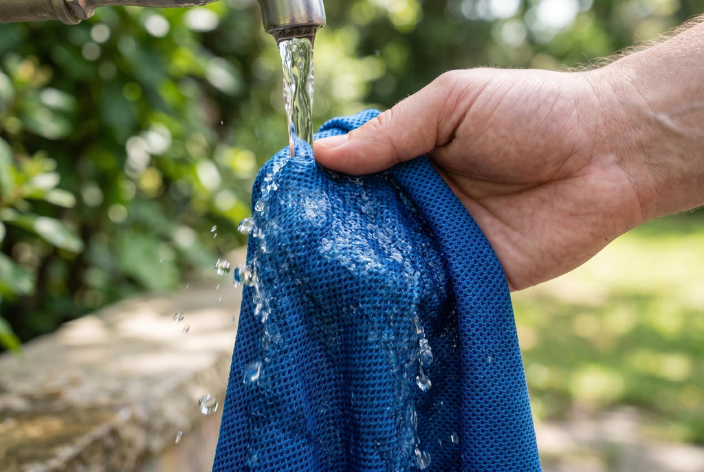 Camping gear product cleaned following a simple checklist