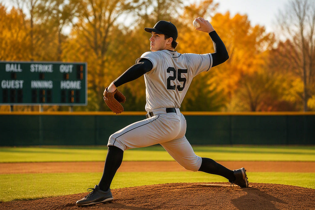 Finvizo Arm Sleeves for day-game baseball - baseball arm sleeves