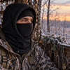 Finvizo fleece balaclava for a frosty hunting blind - heated hunting gear