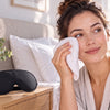 Finvizo sleep mask for a dark bedroom - eye mask for puffy eyes