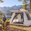 Finvizo large camping tent at a family campsite