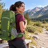 Finvizo 50L Camping Backpack for a nontechnical valley trailhead - mountaineering backpack