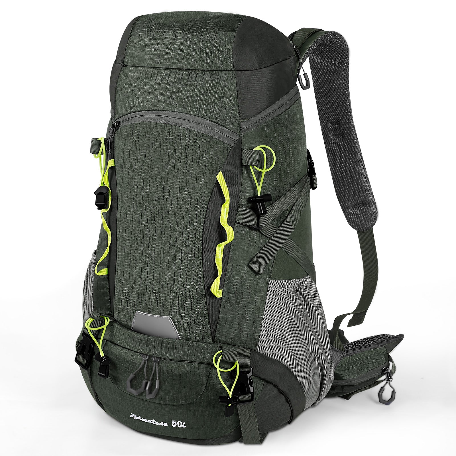 Finvizo 50L Camping Backpack with Rain Cover