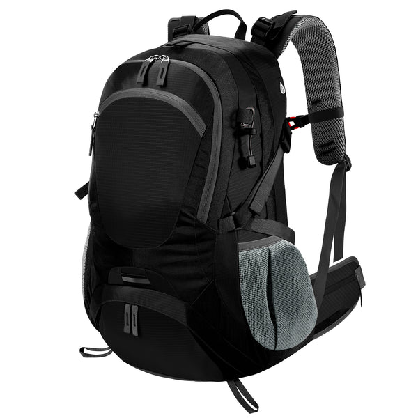 Finvizo 45L Hiking Backpack with Airflow Frame & Laptop Compartment - Breathable Daypack for Outdoor & Travel