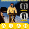Finvizo Winter Neck Warmer Gaiter (4 Pack) | Hi Vis Reflective Windproof Face Cover for Night Running & Outdoor Work