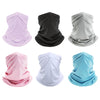 Finvizo 6-Pack Multi-Use Neck Gaiter Bandana | Stretchy Balaclava Face Scarf for Skiing & Running