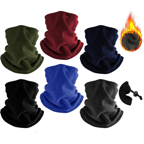 Polar Fleece Neck Gaiter Warmer Set