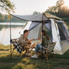 3-4/6-8 Person Instant Pop Up Camping Tent with Porch