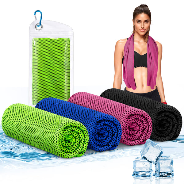 Sweat Cooling Towels Set for Neck