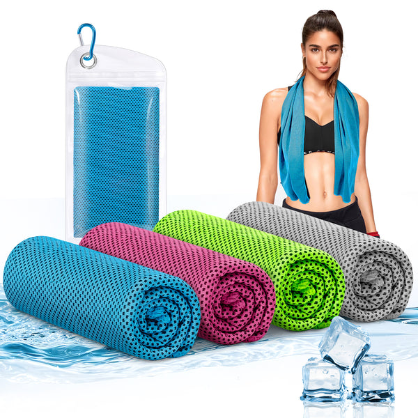 Sweat Cooling Towels Set for Neck