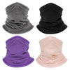 Finvizo Winter Fleece Neck Gaiter (4-Pack/6-Pack) | Windproof Thermal Tube Scarf & Helmet Liner for Men Women