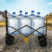 460 lb wagon cart for camping gear used on California beach trips