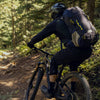 Finvizo 50L Backpack for mountain biker riding forest singletrack trail - mountain biking essentials too