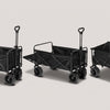 Finvizo 600 lb and 460 lb folding wagons compared side by side