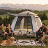 Finvizo 6-8 Person Instant Cabin Tent at a group campsite - large tent