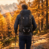 Finvizo 55L Internal Frame Backpack for trailhead preparation - hiking canes and walking sticks