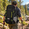 Finvizo 50L Camping Backpack with Rain Cover for trail use - what size backpack is best for a weekend camping trip?