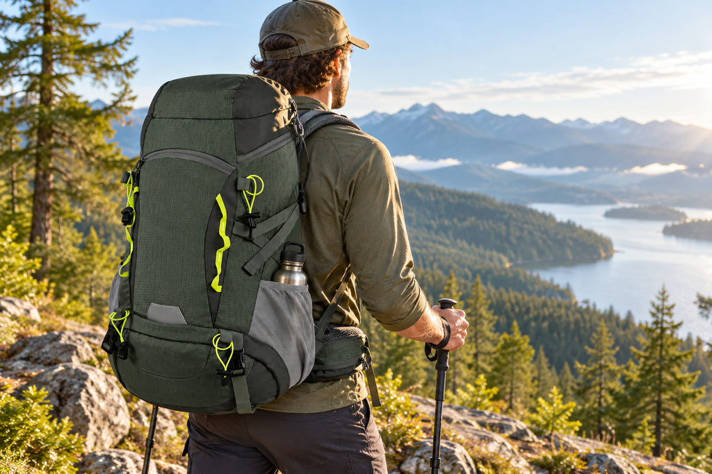 Finvizo camping backpack for mountain hiking - types of backpacks