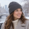 Finvizo standard cuffed beanie for a city walk - short beanie