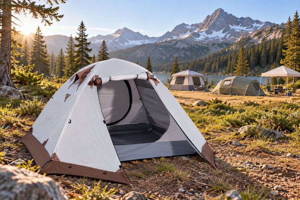 Finvizo 2-Person Backpacking Tent for mountain camping - types of tents