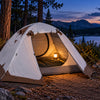 Finvizo backpacking shelter for blue-hour camping - night time tent