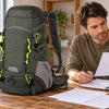 Finvizo 50L Camping Backpack for desk-based origin research - made in usa backpack
