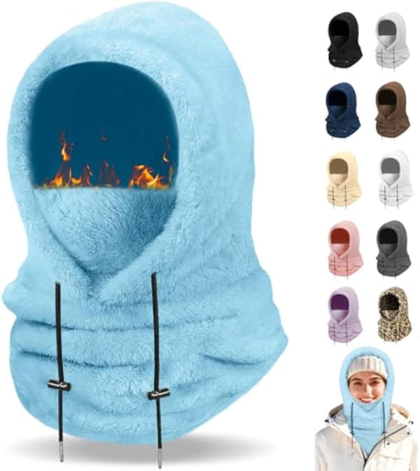 Finvizo Winter Balaclava Ski Mask - Blue