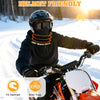 Windproof fleece neck gaiter 4 pack for skiing and cold weather sports