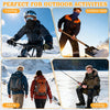 Windproof fleece neck gaiter 4 pack for skiing and cold weather sports